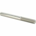 Bsc Preferred 18-8 Stainless Steel Threaded on One End Stud 10-24 Thread Size 2 Long 97042A158